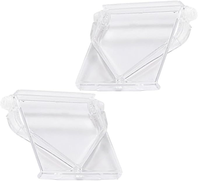 Screen Top Shelf Holder for Home Decor Simple Stylish Design Plastic Material 2pcs Strong Load-Bearing Capacity, No-Drill Installation for Computer Monitor and Screen