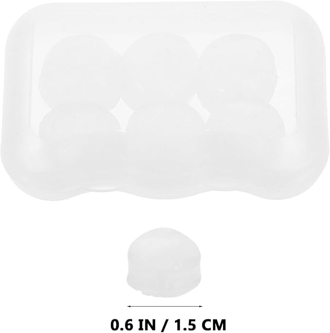 GARVALON Reusable Moldable Silicone 18pcs Noise-isolating Work Study Travel Soft Silicone Ear Protectors with Box