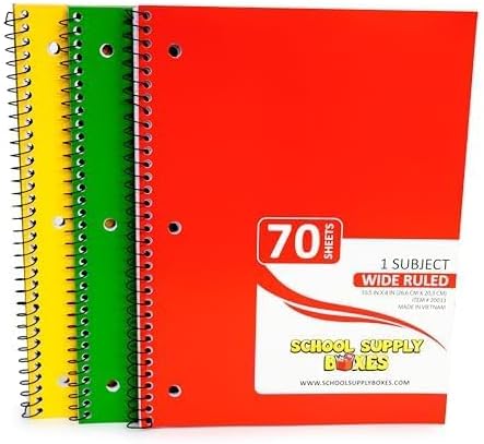 School Supply Boxes | 17" Clear Backpack Bundle Case (6 Backpacks) for Elementary School | Back to School Bookbag with Supplies | Contains Crayons, Colored Pencils, Ruler, Glue, & More