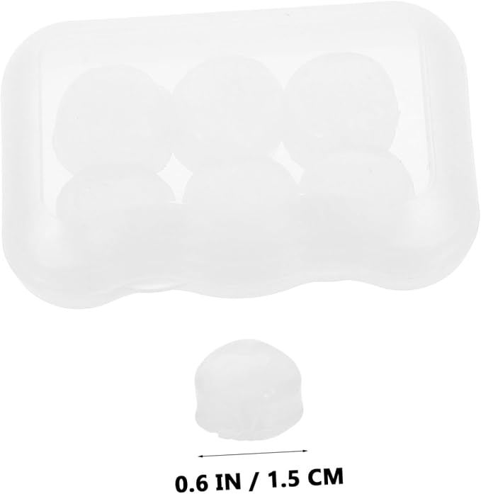 18pcs Moldable Silicone with Transparent Storage Box Noise Reduction Ear Protectors for Work and Study Custom Fit Soundproof Blocking External Noise