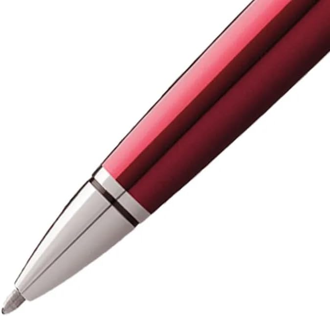 Cross Coventry Red Lacquer Ballpoint Pen - Refillable Pen for Smooth Writing - Professional, Elegant Accessory - Black Ink - Long-Lasting Use - Desk Essential - Gift-Ready