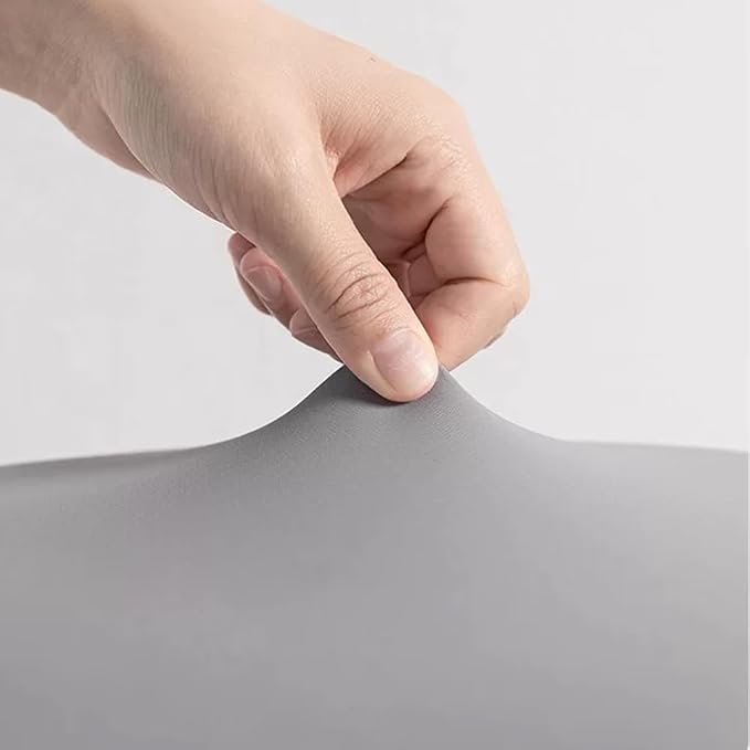 Carwales Auto Lumbar Support Pillow Cooling for Summer Slim Soft Latex Lower Back Support Cushion for Car Seat Office Nap Pillow Chair Recliner Pressure Relief Latex Memory Gray