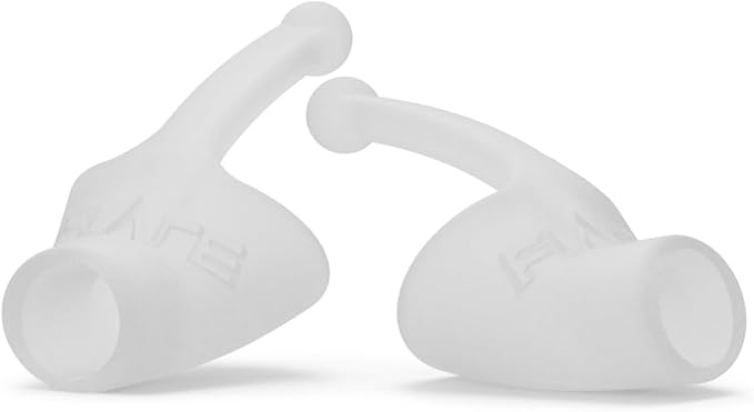 Flare Calmer Mini | Ear Plugs Alternative | Daily Noise Relief | Sound Sensitivity | Stress Relief | No Muffling | Improve Wellbeing | Comfy, Reusable, Soft Silicone Earplugs | Soft Translucent