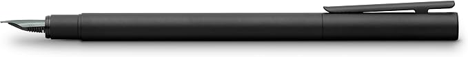 Faber-Castell NEO Slim Fountain Pen, Black Matte - Fine