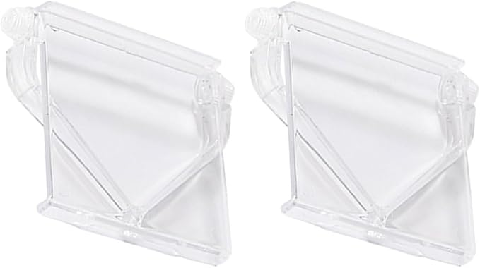 Zerodeko 2pcs Tv Top Storage Shelf Holder Adjustable Monitor Rack for Router and Speaker Organization, Small Size Desktop Floating Shelf for Home Office Use