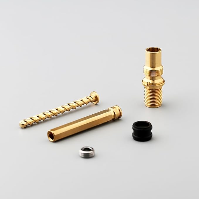 erofa Majohn P139 Fine Nib Resin Fountain Pen, Brass Piston System Large Capacity Writing Pen with Box, Black Yellow