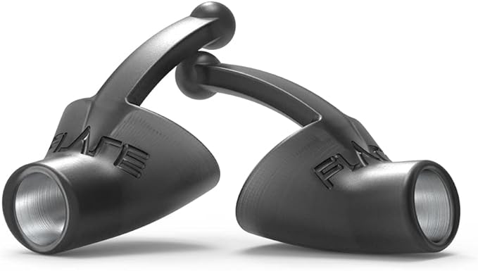 Flare Audio Calmer | Noise Reducing Ear Plugs Alternative | Silicone Reusable Ear Plugs for Noise Sensitivity, Focus and Travel | Ear Plugs for Noise Reduction (pro mini, Black)