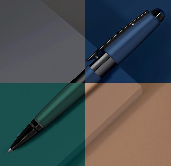 Cross Edge Jet Black Rollerball Pen - AT0555-2