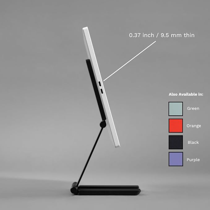 Espresso Lite 15 Portable Monitor (Mint) – 15.6” Full HD USB-C Display, Single-Cable Power, Ultra-Light Travel Monitor for Laptop, iPad & USB-C Devices