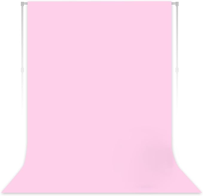 Pink Backdrop for Photoshoot, Professional Photo Backdrop Background Curtain for Product Photography, Portraits, Wedding, Party, Live Streaming Video Recording 10X20 FT