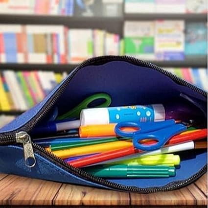 Trail maker (48 Pack) Bulk School Supply Kits for Kids – 12 Pieces Per Kit, Individually Packaged Pencil Case Sets with Classroom Supplies | Kindergarten–K-6 Back to School & Donation Ready