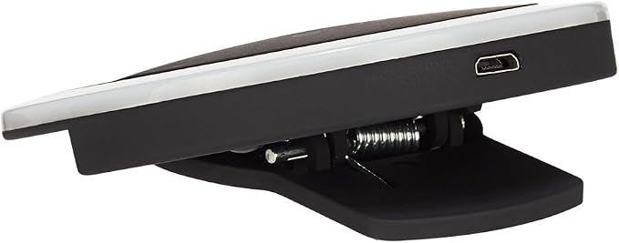 Lumee Studio Clip Light - LED Ring Light for Laptops, Monitors, Smartphones, Tablets - Portable and Rechargeable - Black