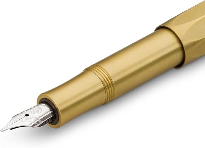 Kaweco Sport Fountain Pen Brass Nib: EF