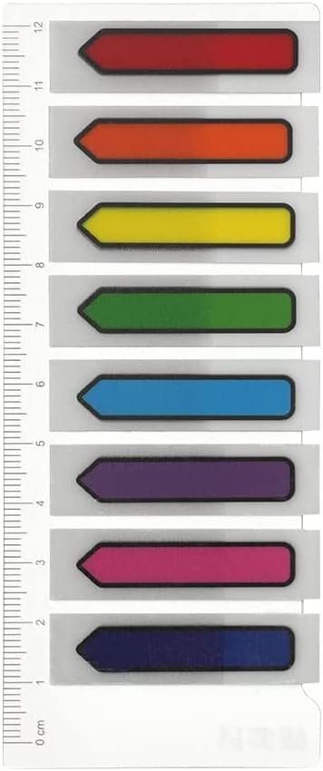 80Pcs/Set Bookmark Stationery Index Flags Office Supplies Tab Strip Label Paster Sticker Loose-Leaf Memo Pad Sticky Notes(4)
