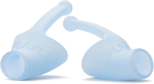 Flare Calmer Mini | Ear Plugs Alternative | Daily Noise Relief | Sound Sensitivity | Stress Relief | No Muffling | Improve Wellbeing | Comfy, Reusable, Soft Silicone Earplugs | Soft Blue