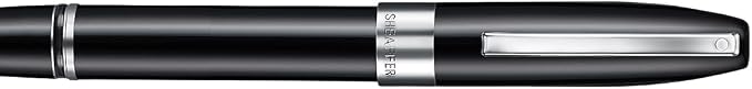 Sheaffer Legacy 9064 Rollerball Pen, Glossy Black Finish with Chrome-Plated Trim, Medium Point, Includes Leather Pouch & Premium Gift Box, Luxury Writing Instrument