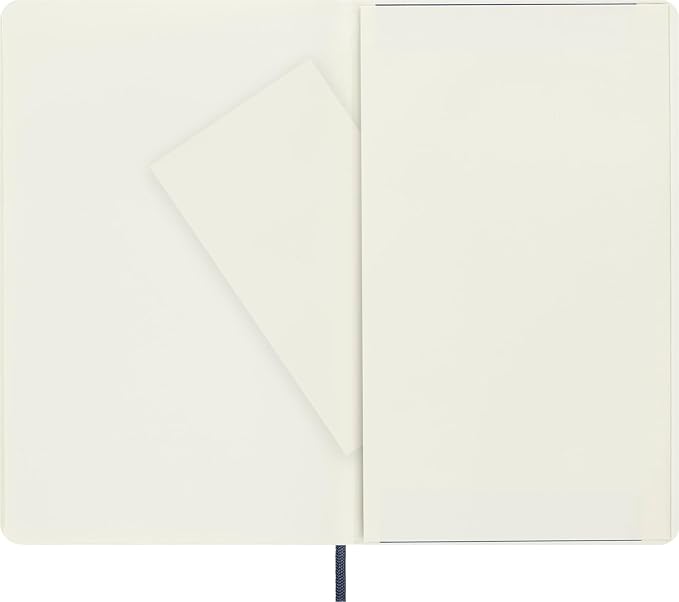 Moleskine Classic Notebook, Soft Cover, Large (5" x 8.25") Dotted, Sapphire Blue, 240 Pages