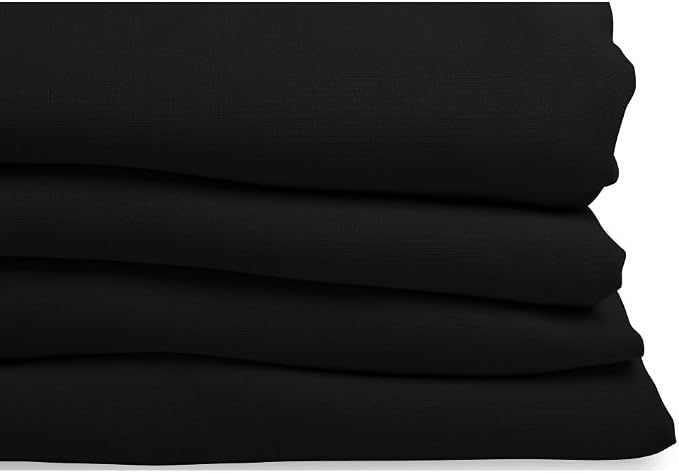 Moondream DecibelControl™ 3-in-1 Soundproof Curtain | Noise Reduction | Thermal Insulation | 100% Blackout | Patented Technology | Made in Europe | Grommet | 55" W x 63" L | Black - Deep Black MC710