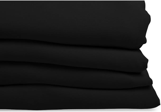Moondream DecibelControl™ 3-in-1 Soundproof Curtain | Noise Reduction | Thermal Insulation | 100% Blackout | Patented Technology | Made in Europe | Grommet | 55" W x 84" L | Black - Deep Black MC710