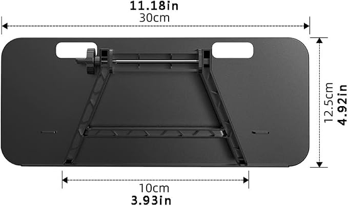 TV Top Shelf Screen Shelf Monitor Top Shelf TV Top Storage Bracket Computer Screen Shelf (Color : Black)