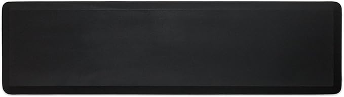 NewLife by GelPro Professional Grade Anti-Fatigue Kitchen & Office Comfort Bio-Foam Mat with non-slip bottom for health & wellness, 20X72, Midnight (104-00-2072-1)