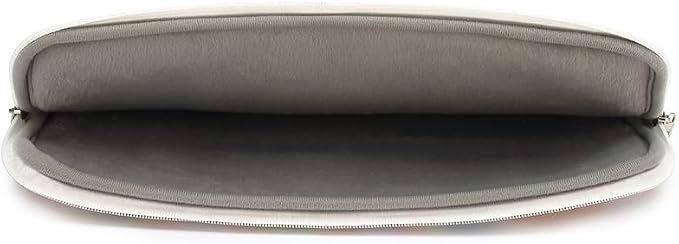 Canvaslife Waterproof Laptop Sleeve 14 Inch Laptop Case Bag with Front Pocket Rainbow Pattern