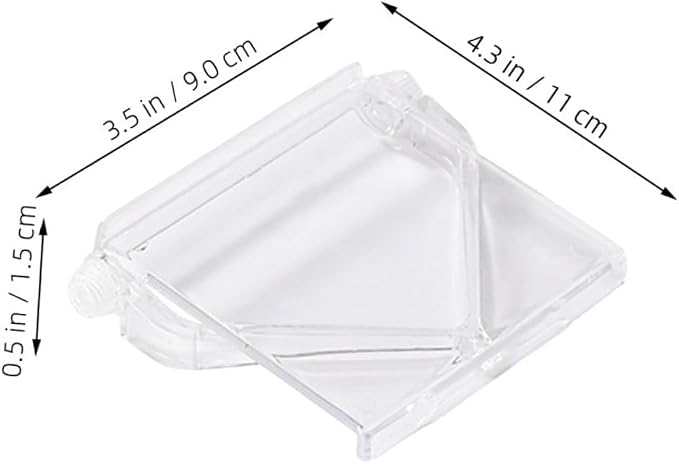 SOLUSTRE Sturdy Plastic Tv Top Storage Bracket Desk Shelving for Top of Desk No Drill Over Monitor Shelf Router Use Shelf