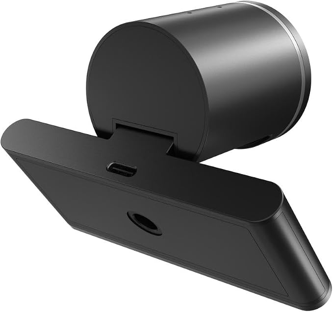 Lenovo QHD Webcam, AI Noise Cancellation and Enhanced Image Quality, 2K Resolution, 2X Digital Zoom, Physical Privacy Shutter, Directional Microphone, Teams Certified, Black