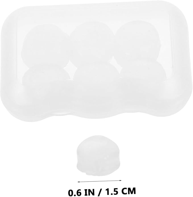 18Pcs Soft Silicone Noise Cancelling for Work Study Travel Comfortable Sound Blocking Ear Protectors Transparent Box