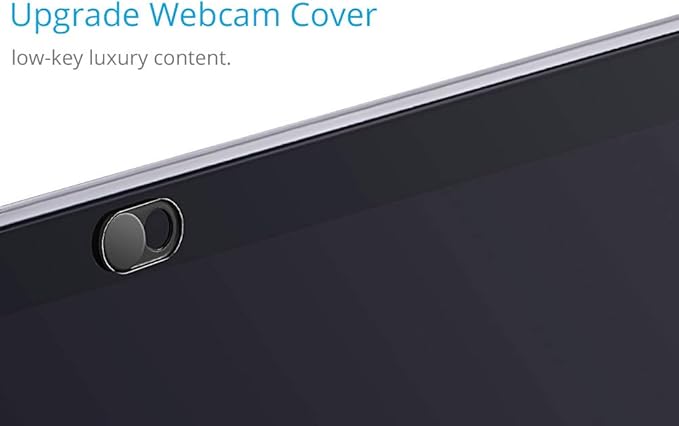 CloudValley Upgrade Magnetic Webcam Cover, [6-Pack] 0.023 inch Metal Camera Cover Slide for Mac, iPad, MacBook Pro, MacBook Air, Laptops, PC/Computer, Tablets, Web Blocker Protect Your Privacy