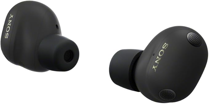 Sony WF-1000XM6 The Best Truly Wireless Noise Cancelling Earbuds (2026 Model), Bluetooth in-Ear Headphones, with Studio-Quality Sound, Up to 24 Hours of Battery Life, Black