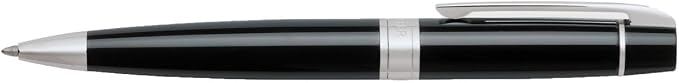 Sheaffer 300 Glossy Black Ballpoint Pen with Chrome-Plated Trim