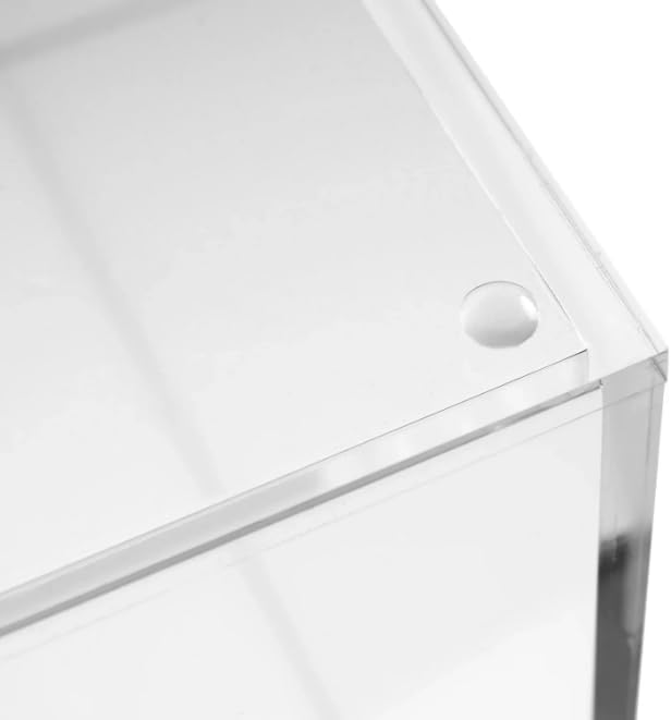 russell+hazel Acrylic Hanging File Box Organizer, Letter Size, Clear | Files letter-size folders in clear acrylic style. Doubles as chic storage for the home office, bathroom or pantry.