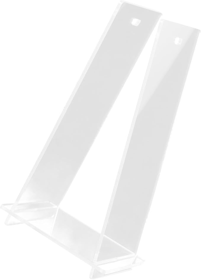 PRETYZOOM Flip Calendar Stand Desk Calendar Holder Rack Supply for Home Office Decor