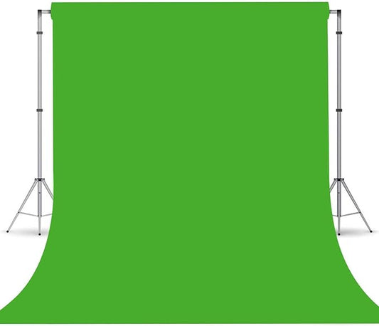 Green Screen Backdrop, Product Photo Backdrop for Photoshoot, Photography Background for Streaming Video Studio 5FTx7FT