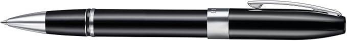 Sheaffer Legacy 9064 Rollerball Pen, Glossy Black Finish with Chrome-Plated Trim, Medium Point, Includes Leather Pouch & Premium Gift Box, Luxury Writing Instrument