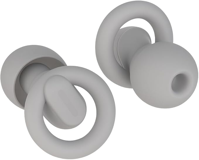 Macco Focus Reusable Silicone Earplugs – Grey