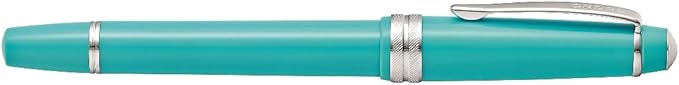 Cross Bailey Light Polished Teal Resin w/Polished Chrome Appointments and Fine Nib Fountain Pen