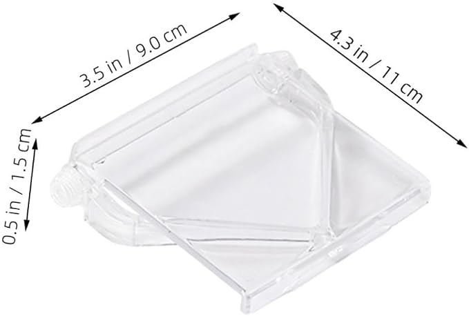 DOITOOL 2pcs No-Drill Installation Screen Top Shelf for Computer Monitor, Universal Design Plastic Rack with Adjustable Size for Home Decor and Router Storage