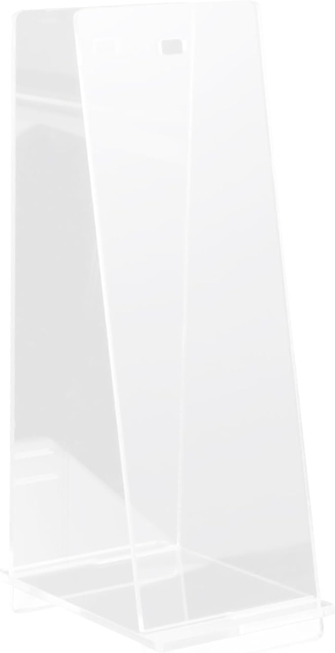 Stylish Transparent Acrylic Calendar Stand Multi Functional Flip Calendar Holder for Desk Compact and Tabletop Organizer for