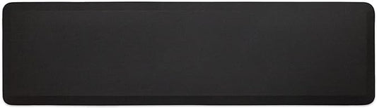 GelPro NewLife Designer Comfort Ergo-Foam Cushioned Anti-Fatigue Kitchen Floor Mat, Stain-Resistant, Waterproof, Non-Slip Padded Desk/Office Mat, 20" x 72", Grasscloth Charcoal