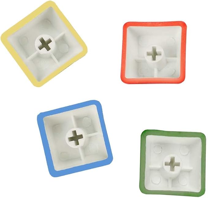 DIY Keycaps - 4 Custom Dye-Subbed PBT OEM Keycaps for Gaming Mechanical Keyboard Direction Keys (B)