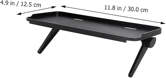 Uonlytech Screen Top's Shelf Monitor Mounting Bracket for Flat-panel Tvs and Computer Monitors Easy Installation Space-saving Design Height Finish for Use