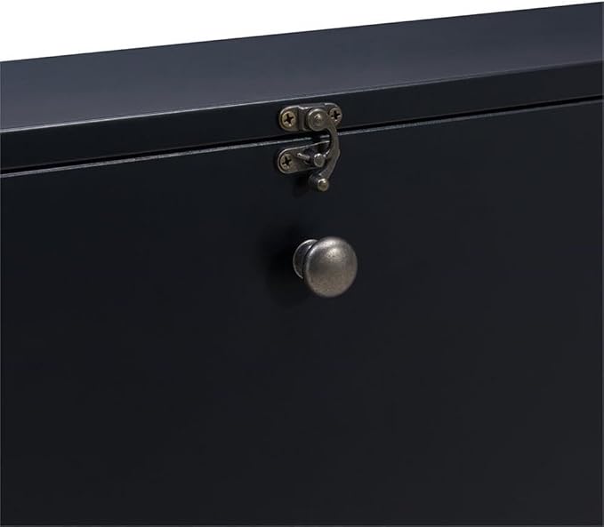 SEI Furniture Wall Mount Laptop Desk - Universal Style, Black