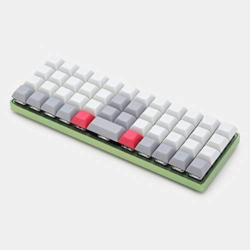 YMDK DSA Blank PBT Keycaps Suitable for Ortholinear Layout MX Keyboard XD75 ID75 Planck Preonic Niu40 (Only Keycap)