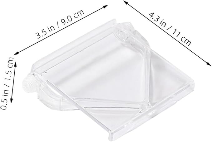 POPETPOP 2pcs No-Drill Plastic Monitor Top Shelf Universal Design, Adjustable Screen Storage Bracket for Home Decor, Simple and Stylish Display Shelves