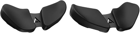 DELTAHUB Carpio 2.0 - Left & Right Handed Ergonomic Wrist Rest for Mouse and Keyboard, Carpal Tunnel Support, Pain Relief, Anti-Fatigue, Easy Glide, Office Computer, Laptop, Gaming - Large, Black