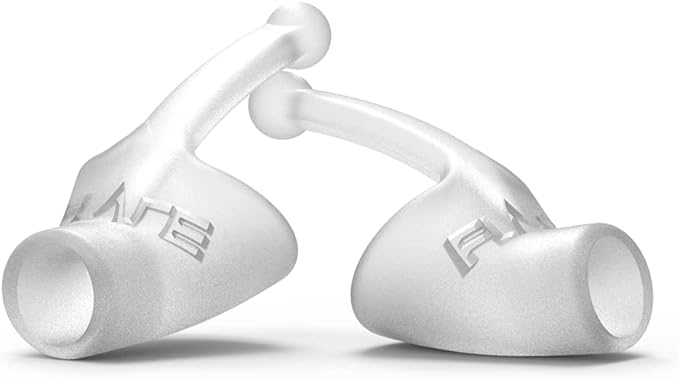 Flare Calmer Kids | Ear Plugs Alternative | Daily Noise Relief | Sound Sensitivity | Stress Relief | No Muffling | Improve Wellbeing | Comfy, Reusable, Soft Silicone Earplugs | Earplugs | Translucent