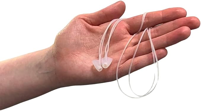 Flare Calmer Secure| Ear Plugs Alternative | Daily Noise Relief | Sound Sensitivity | Stress Relief | No Muffling | Improve Wellbeing| Comfy, Reusable, Soft Silicone Earplugs| Translucent