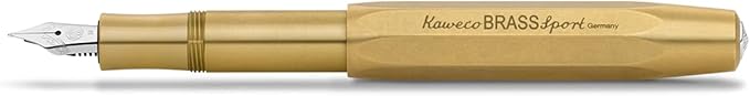 Kaweco BRASS SPORT Fountain Pen Gold 10000920